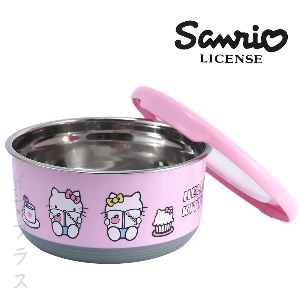 Hello Kitty304不鏽鋼圓形保鮮餐碗-大-紅色 歷史價格詳細信息