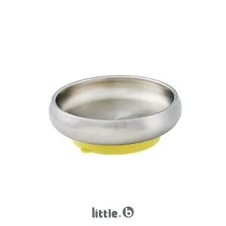 little.b 316雙層不鏽鋼寬口麥片吸盤碗-夢幻紫 學習餐具 歷史價格詳細信息