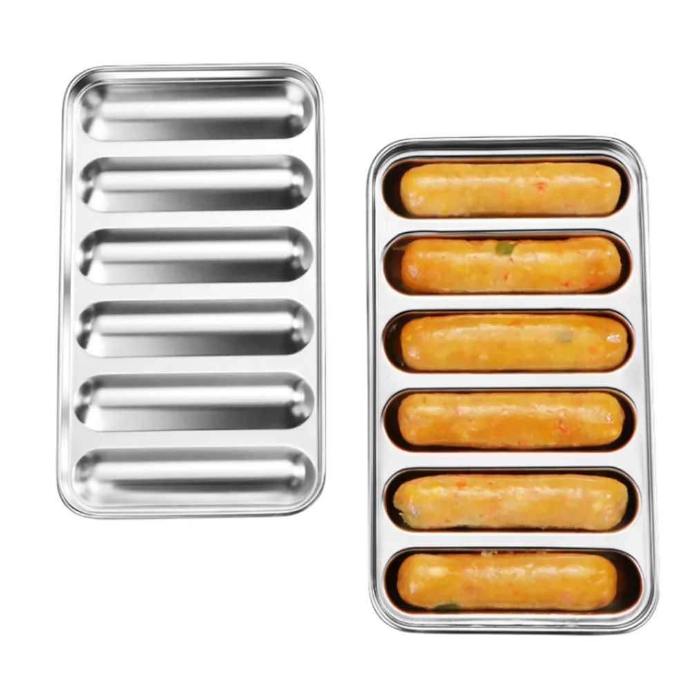 PUSH!餐具廚房用品 304不銹鋼香腸模具烤熱狗火腿腸模具肉腸模具D264 歷史價格詳細信息