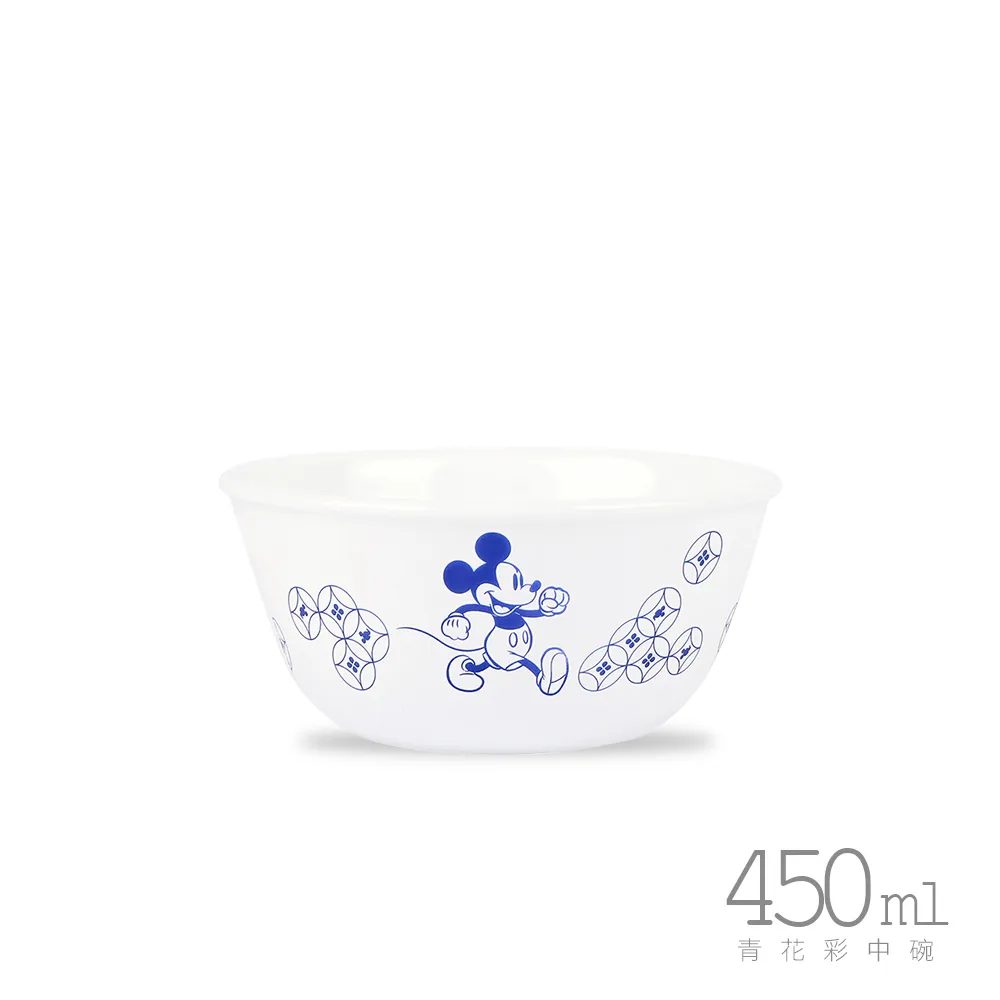 【美國康寧CORELLE】青花彩6吋深盤-(米奇) 歷史價格詳細信息