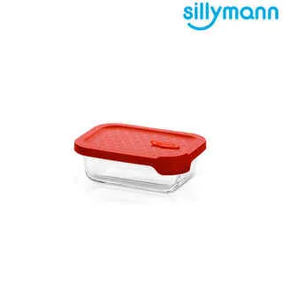 【韓國sillymann】 長方型三件組-100%鉑金矽膠微波烤箱輕量玻璃保鮮盒組-灰 歷史價格詳細信息