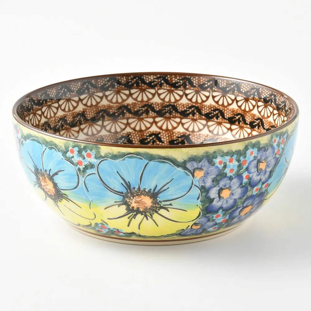 波蘭陶 極光冰河系列 沙拉碗 18cm 波蘭手工製 價格比較,價格查詢,歷史價格詳細信息