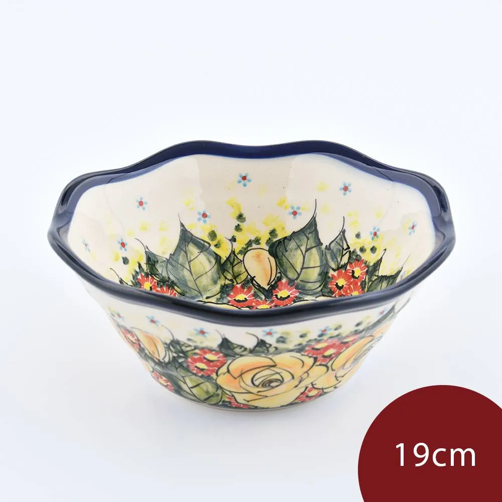 波蘭陶 繁花逸麗系列 沙拉碗 19cm 波蘭手工製 價格比較,價格查詢,歷史價格詳細信息
