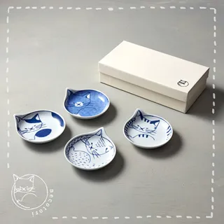 【石丸】波佐見燒 - neco 貓 - 小湯碟禮盒(4件組) 歷史價格詳細信息
