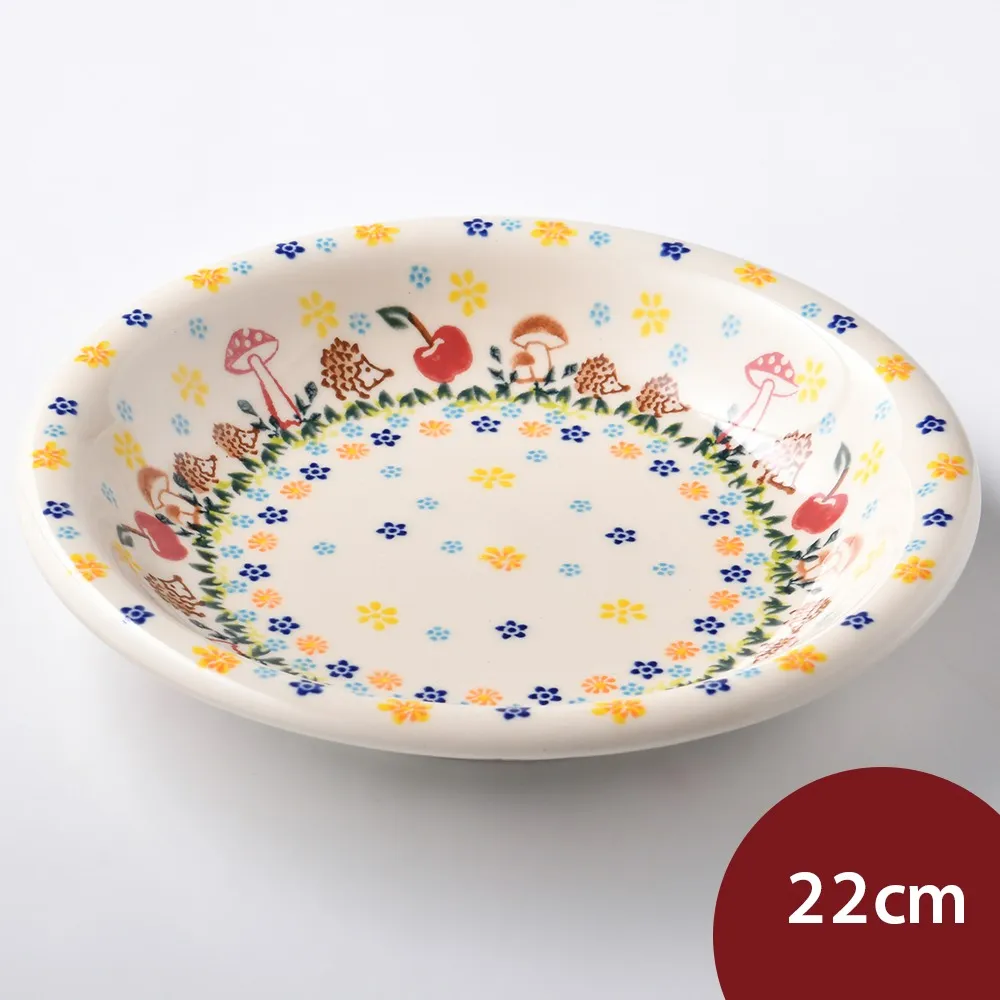 波蘭陶 春雨新露系列 花型盤(小) 20cm 波蘭手工製 歷史價格詳細信息