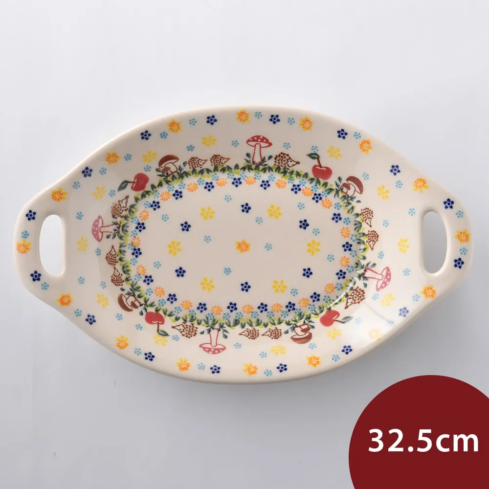 波蘭陶 春雨新露系列 花型盤(小) 20cm 波蘭手工製 歷史價格詳細信息