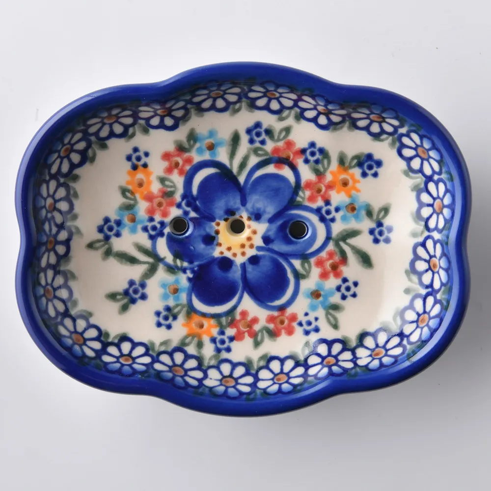 波蘭陶 春雨新露系列 花型盤(小) 20cm 波蘭手工製 歷史價格詳細信息