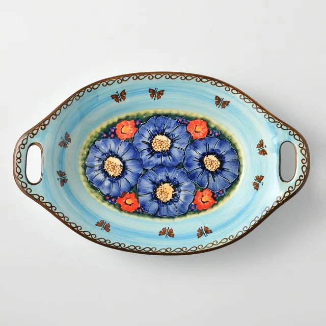 波浪花形水果盤 點心盤 洗瀝盤【佳瑪】置物盆 水果籃 置物盤 裝飾盤 餅乾 堅果 零食 歷史價格詳細信息