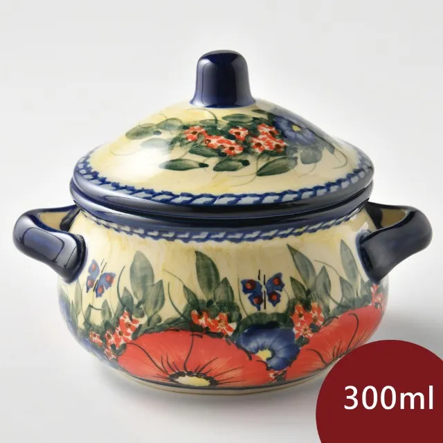 波蘭陶 奼紫嫣紅系列 圓形深餐盤 23cm 波蘭手工製 歷史價格詳細信息