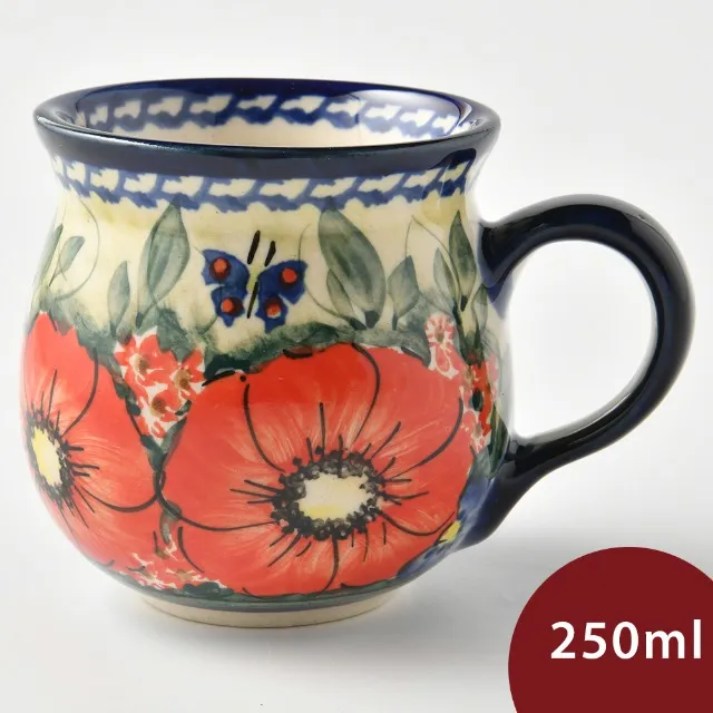 波蘭陶 奼紫嫣紅系列 圓形深餐盤 23cm 波蘭手工製 歷史價格詳細信息