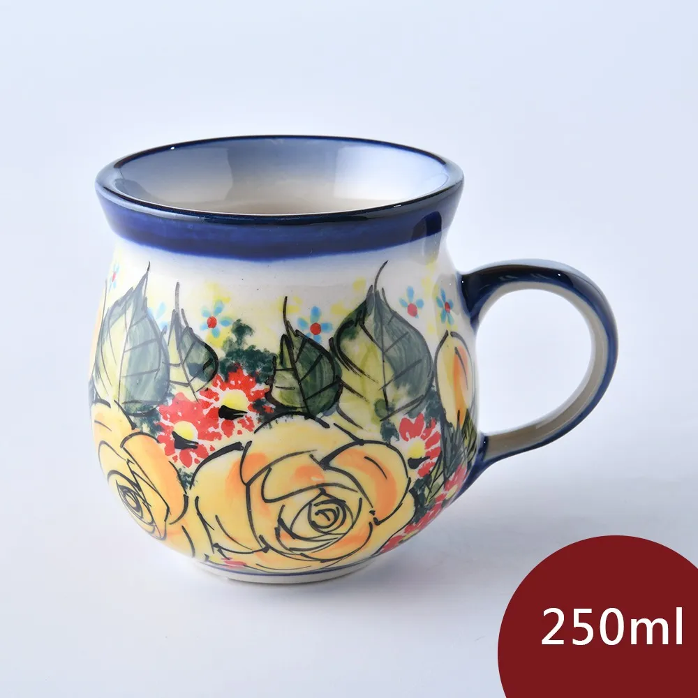 波蘭陶 繁花逸麗系列 沙拉碗 19cm 波蘭手工製 歷史價格詳細信息