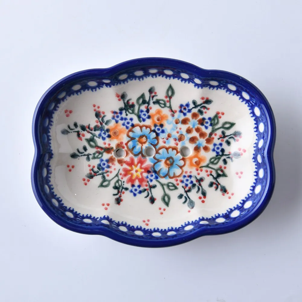 波蘭陶 蔚藍花語系列 醬料碟 9cm 波蘭手工製 歷史價格詳細信息