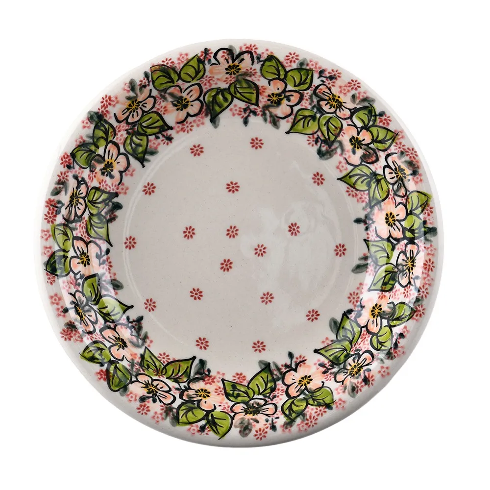 波蘭陶 花飛絢麗系列 花型盤(大) 24cm 波蘭手工製 歷史價格詳細信息