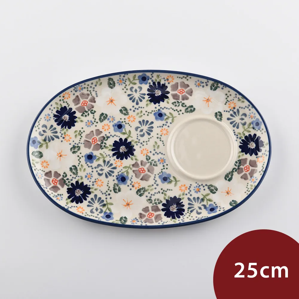 波蘭陶 花飛絢麗系列 花型盤(大) 24cm 波蘭手工製 歷史價格詳細信息