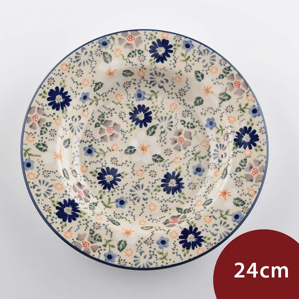 波蘭陶 花飛絢麗系列 花型盤(大) 24cm 波蘭手工製 歷史價格詳細信息