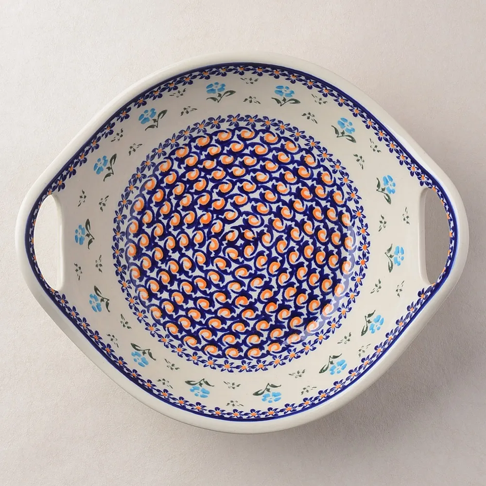 波蘭陶 青藍夏日系列 圓形餐盤 25cm 波蘭手工製 歷史價格詳細信息