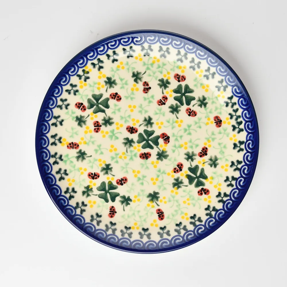 波蘭陶 幸運符號系列 方形深餐盤 20cm 波蘭手工製 歷史價格詳細信息