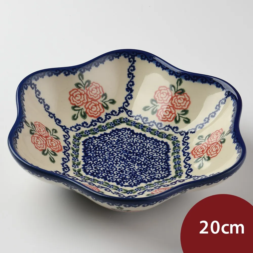 波蘭陶 漫野薔薇系列 蘋果造型烤盤 波蘭手工製 歷史價格詳細信息