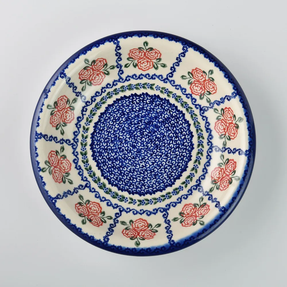 波蘭陶 漫野薔薇系列 蘋果造型烤盤 波蘭手工製 歷史價格詳細信息