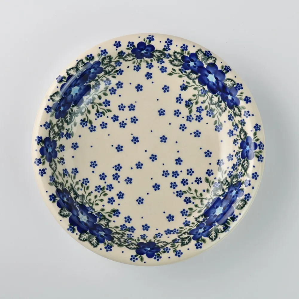 波蘭陶 青花涼夏系列 分隔盤 28x19cm 波蘭手工製 歷史價格詳細信息