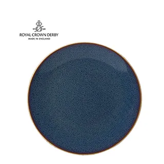 英國Royal Crown Derby-Art Glaze藝術彩釉系列-25.5CM餐盤-黛紫 歷史價格詳細信息