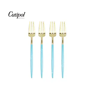 葡萄牙Cutipol GOA系列-蒂芬妮藍柄新三件餐具組-叉匙筷 歷史價格詳細信息