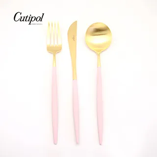 葡萄牙Cutipol-GOA系列-粉紅金霧面不銹鋼-17.3cm奶油刀 歷史價格詳細信息