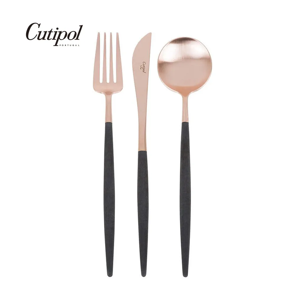 葡萄牙Cutipol GOA ROSE系列-黑玫瑰金霧面不銹鋼-17.3cm奶油刀 歷史價格詳細信息