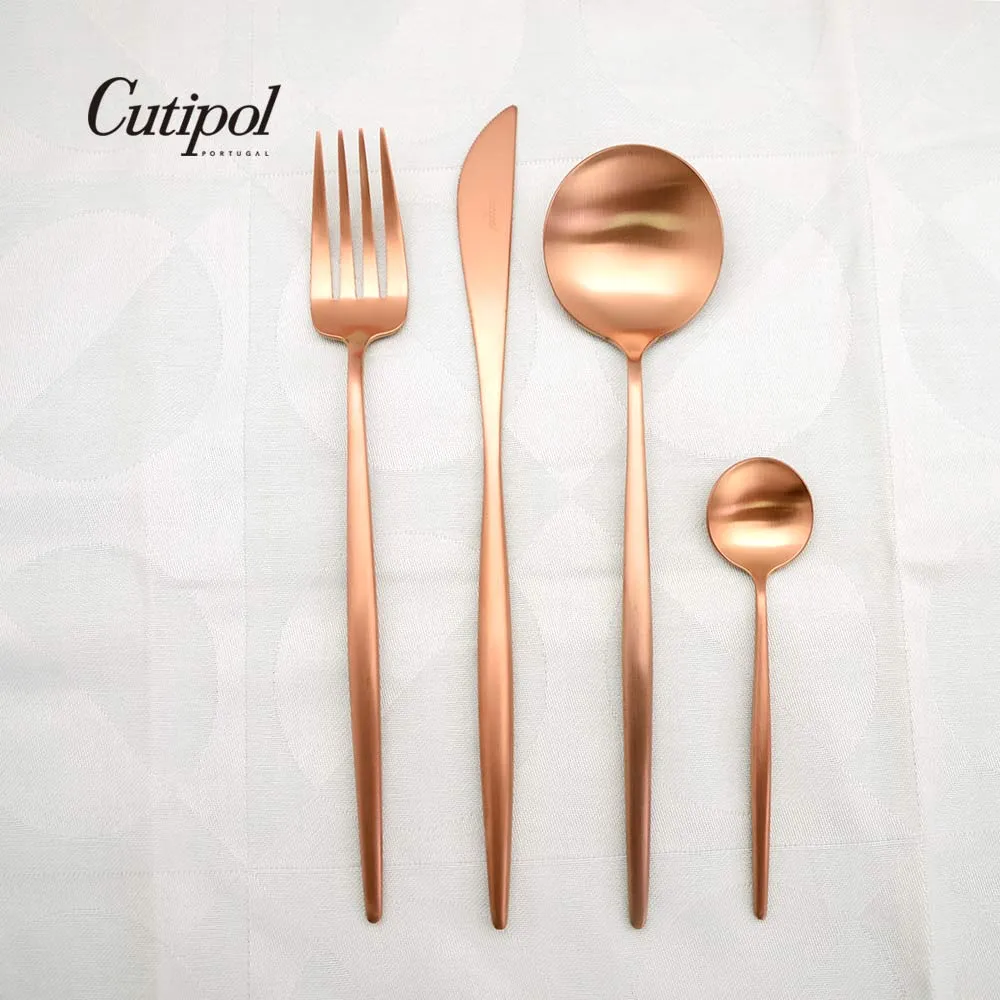 葡萄牙Cutipol-MOON系列-霧銀不銹鋼-21.5cm主餐刀叉匙12cm咖啡匙-4件組 歷史價格詳細信息
