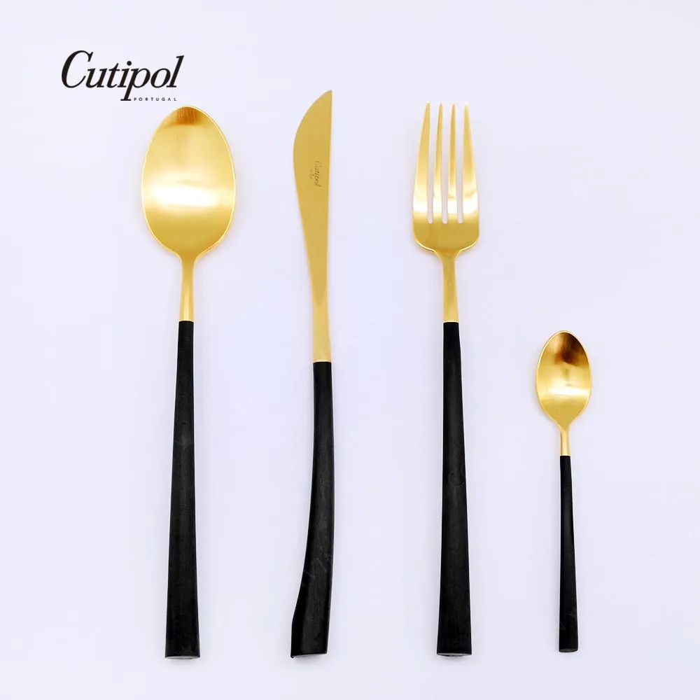 葡萄牙Cutipol-NOOR系列-黑柄霧面不鏽鋼-18cm點心匙 歷史價格詳細信息