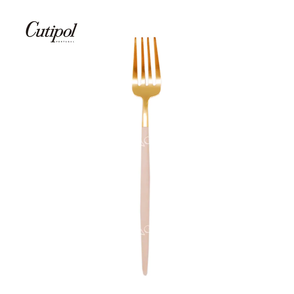 葡萄牙Cutipol GOA系列-奶茶柄霧面不銹鋼-新三件餐具組-叉匙筷 歷史價格詳細信息