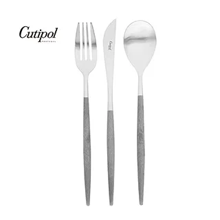 葡萄牙Cutipol MIO系列-白柄霧面不銹鋼-21.5cm主餐刀叉匙12cm咖啡匙-4件組 歷史價格詳細信息