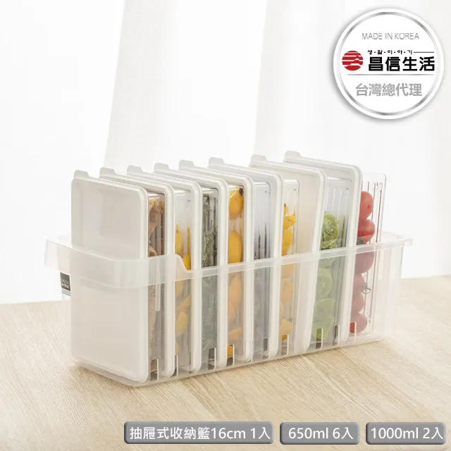 【韓國昌信生活】SENSE冰箱全系列6件組保鮮盒-新手入門(PChome限定B) 歷史價格詳細信息