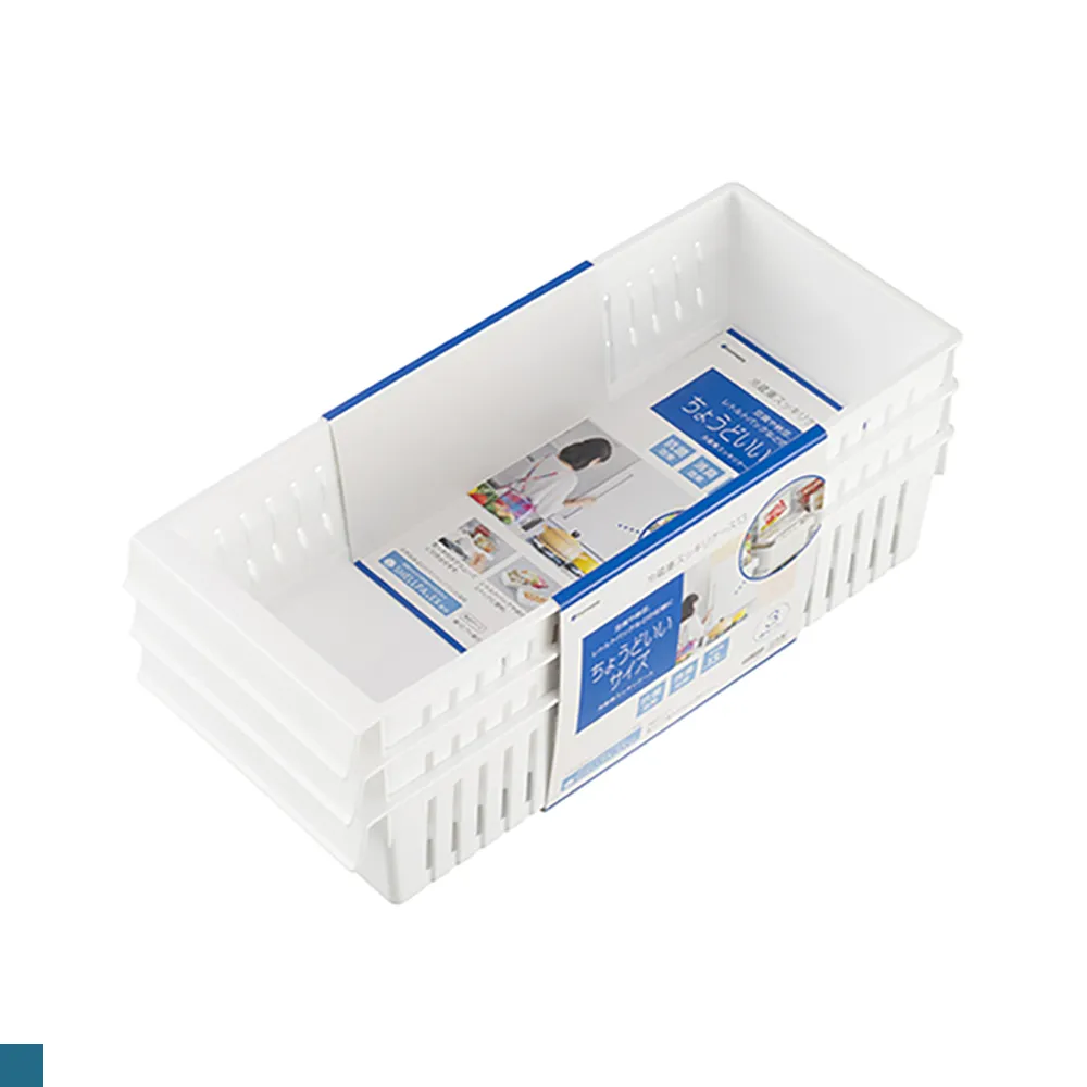 日本 inomata 冰箱置物收納藍 3入 (0377) 價格比較,價格查詢,歷史價格詳細信息