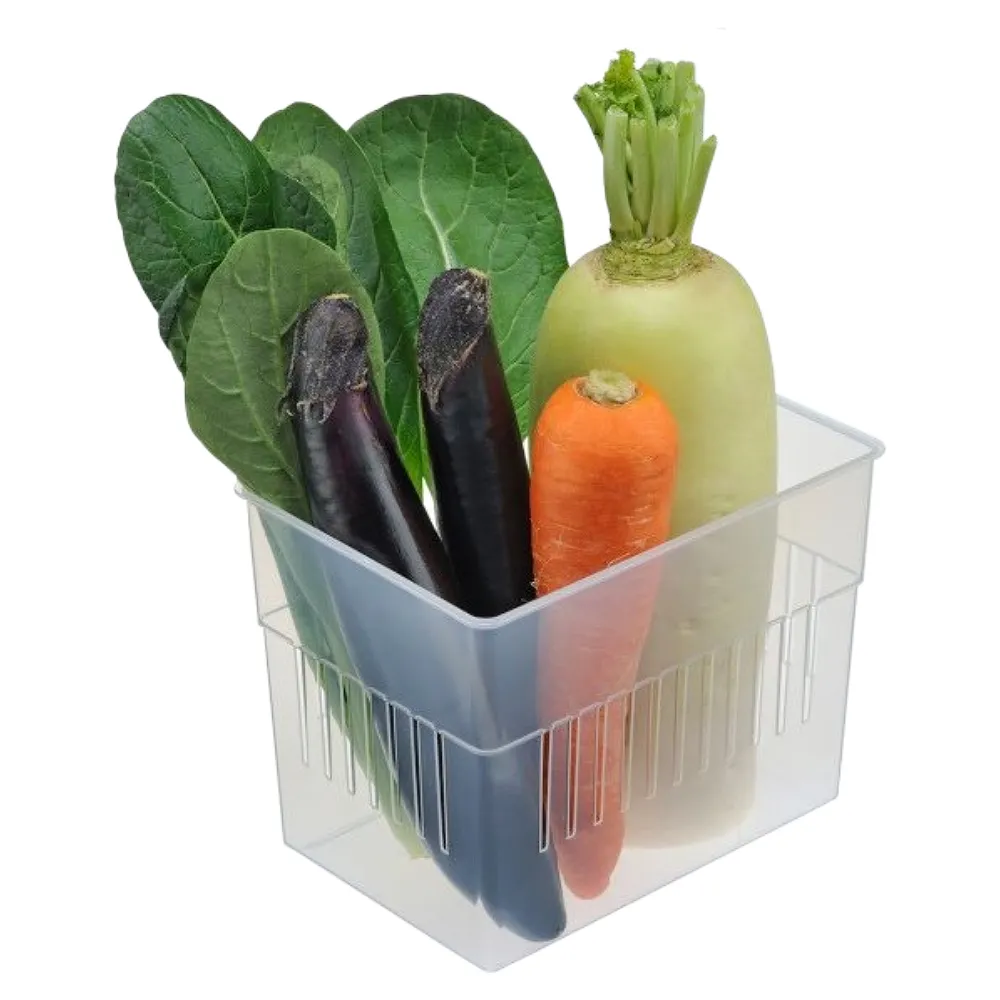 日本製造iINOMATA冰箱冷藏方型分隔收納籃3入裝 歷史價格詳細信息