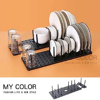 MY COLOR 瀝水架 牙刷架 吹風機架 方架 置物架 牙膏架 鐵藝 萬用吹風機架 【R030】 歷史價格詳細信息