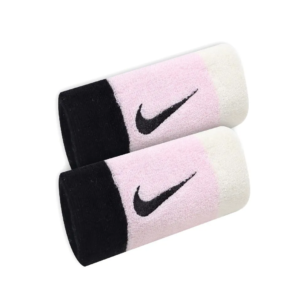 護腕 Swoosh Doublewide Wristbands 白 黑 棉質 毛巾布 吸汗 長版 運動 網球 籃球 訓練 NNN0511-6OS 歷史價格詳細信息