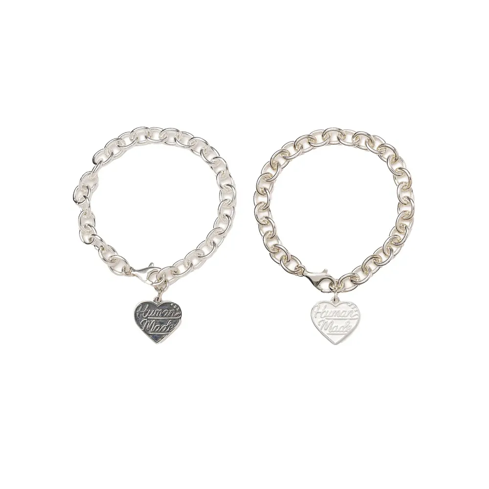 Human Made Heart Sliver Ring 純銀戒指 飾品 配件 銀色/黑色 HM28GD066 歷史價格詳細信息