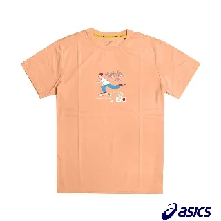 Asics T-Shirts [K11615-42] 男女 短袖 T恤 運動 排汗 吸濕 快乾 柔軟 舒適 台灣製 水藍 歷史價格詳細信息