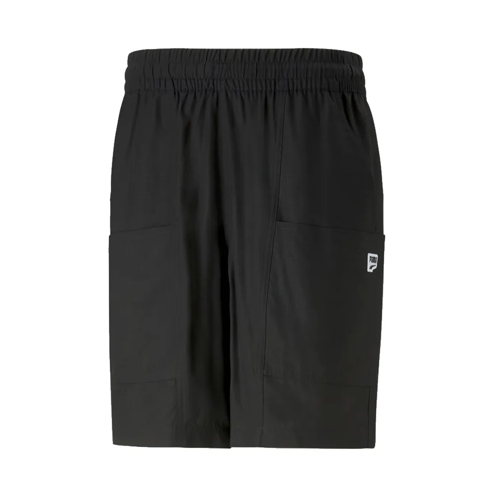 PUMA 男 運動短褲 慢跑系列RUN 5吋短風褲 黑色 -52404701 歷史價格詳細信息