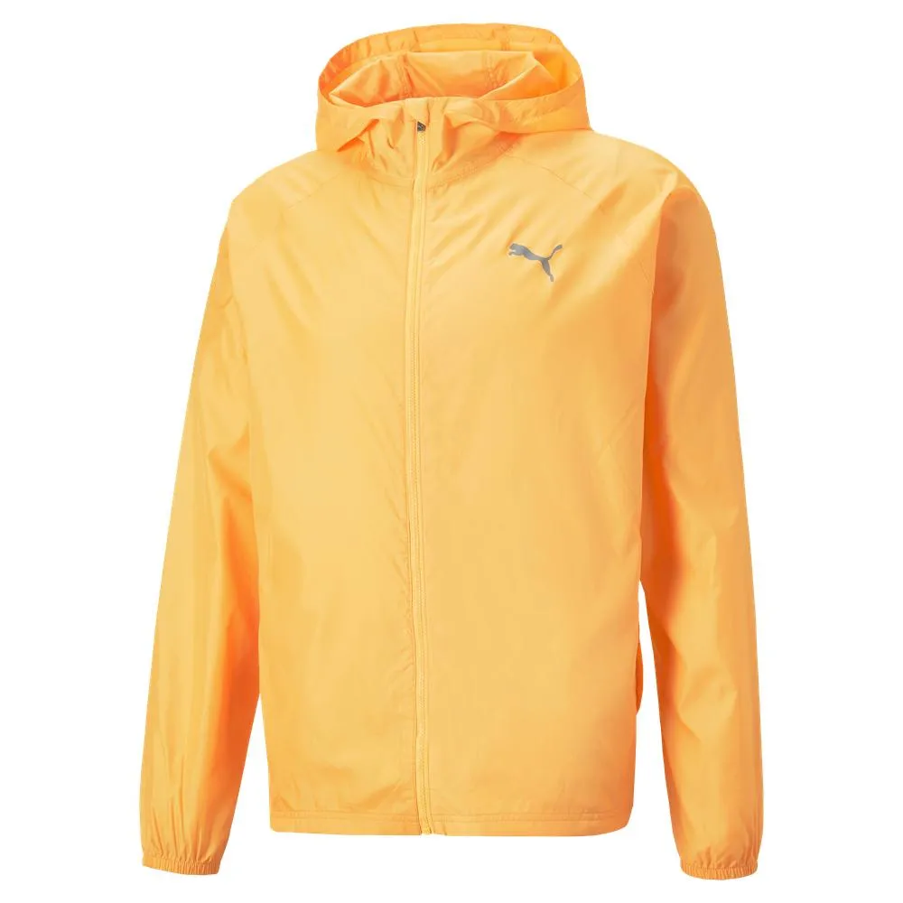 【PUMA】慢跑系列Run Fav連帽風衣外套(M) 風衣外套 男 黑色-52315401 歷史價格詳細信息