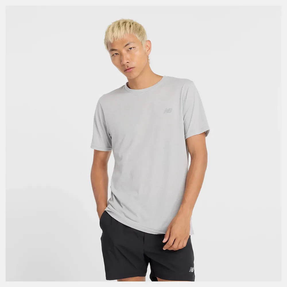 【New Balance】短袖上衣 短袖上衣 男 快乾 黑色 美版_MT43071BK-F 歷史價格詳細信息