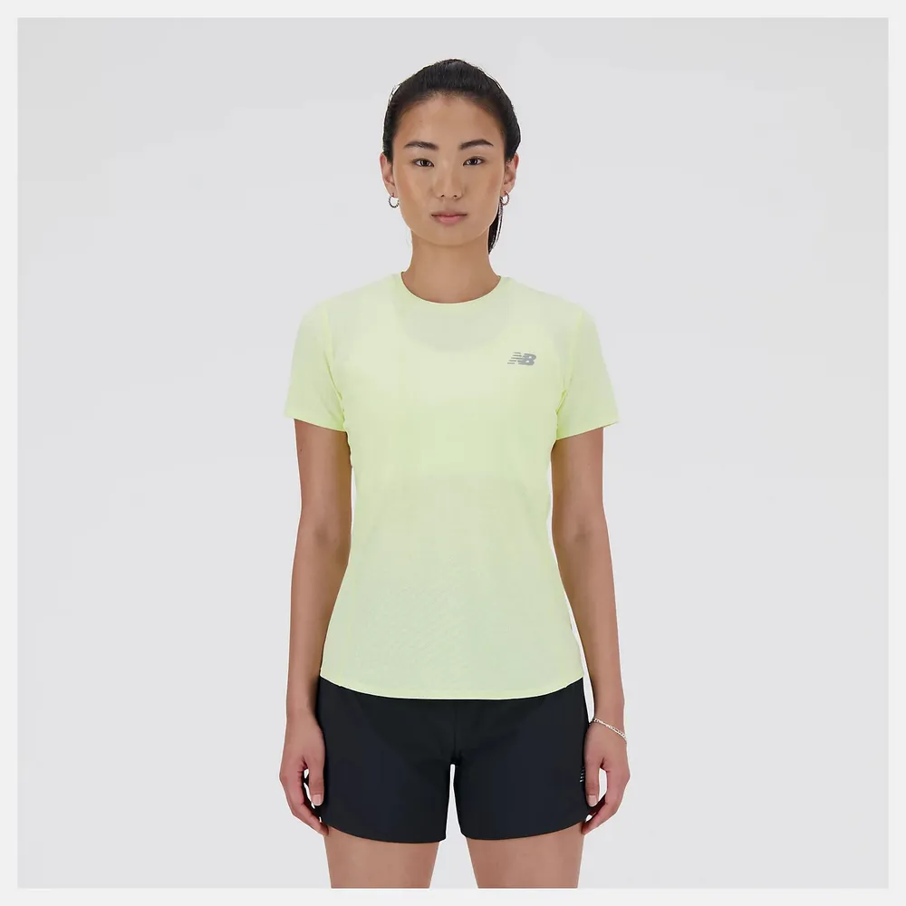 【New Balance】短袖上衣 短袖上衣 女 快乾 運動 橘色_WT41190PRE-F 歷史價格詳細信息