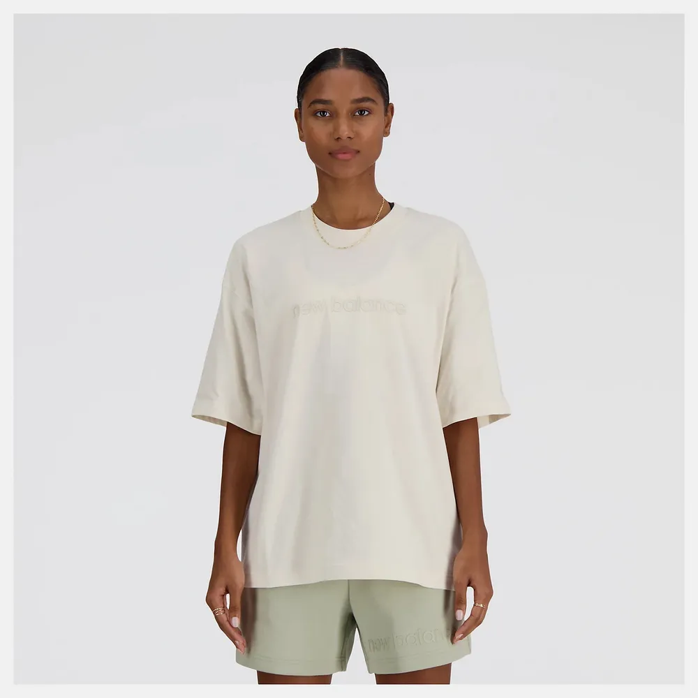 【New Balance】短袖上衣 短袖上衣 女 快乾 運動 橘色_WT41190PRE-F 歷史價格詳細信息