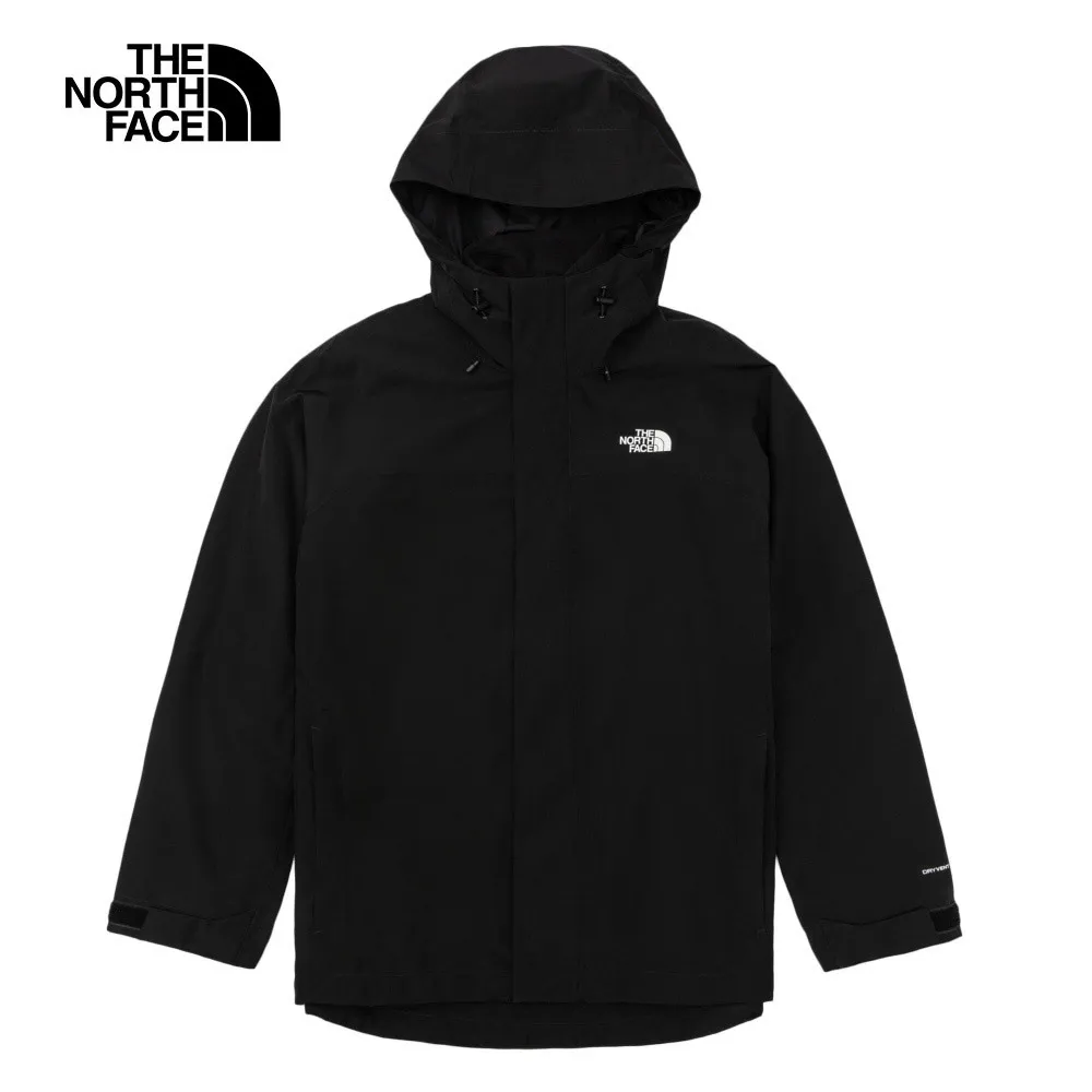 【The North Face】男 DRYVENT 防水透濕二合一兩件式連帽保暖外套.夾克.風衣/耐用耐磨(89ZP-C3F 星塵灰) 歷史價格詳細信息