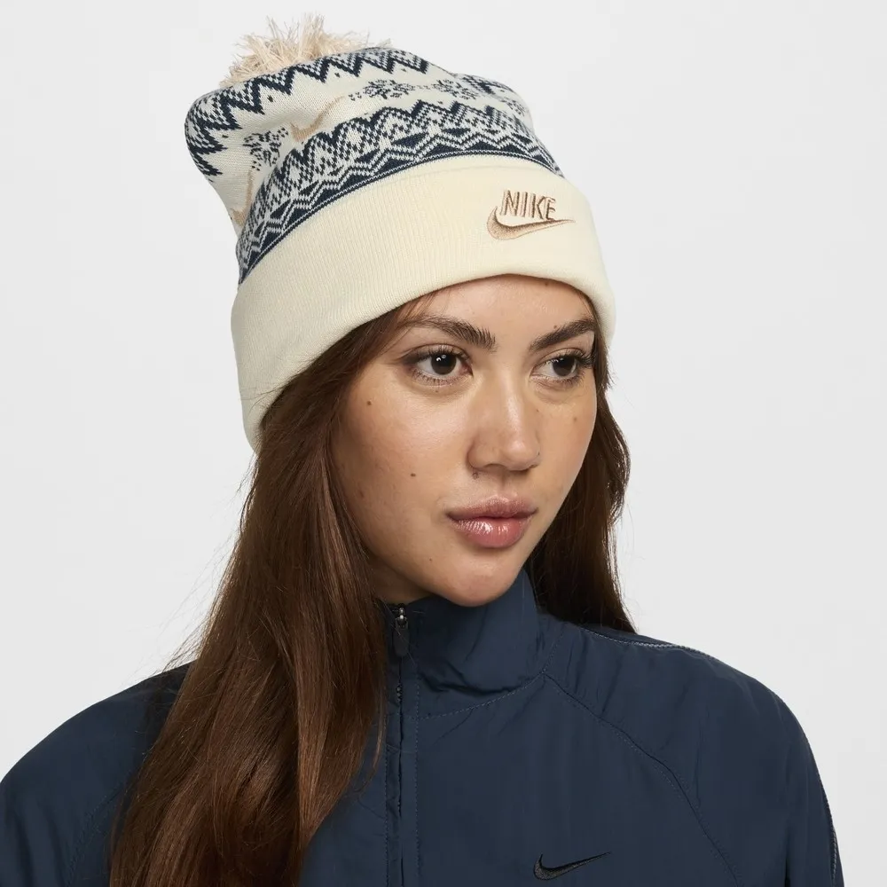 【NIKE】U NK PEAK BEANIE SC ACG WL P 男女款 保暖帽 毛帽 黑白色-FZ1669010 歷史價格詳細信息