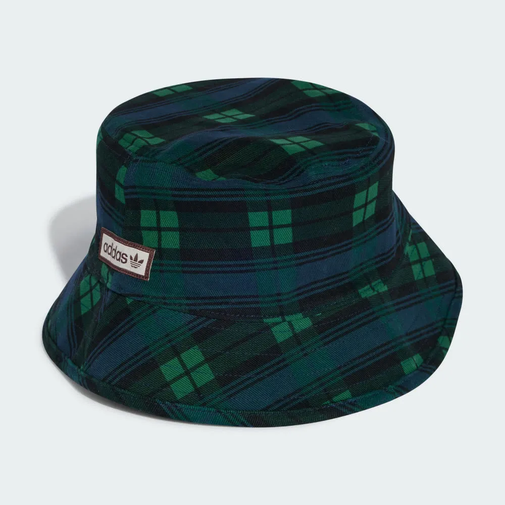【ADIDAS】TARTAN BUCKET 漁夫帽 男女款 運動帽 格紋 藍綠色-IY1543 價格比較,價格查詢,歷史價格詳細信息
