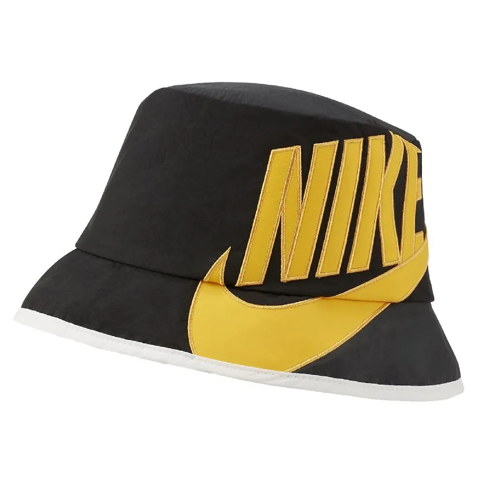 NIKE 休閒帽 漁夫帽 遮陽 U NSW BUCKET NU 男女款 中性款 情侶帽 DV5635010 黑 歷史價格詳細信息