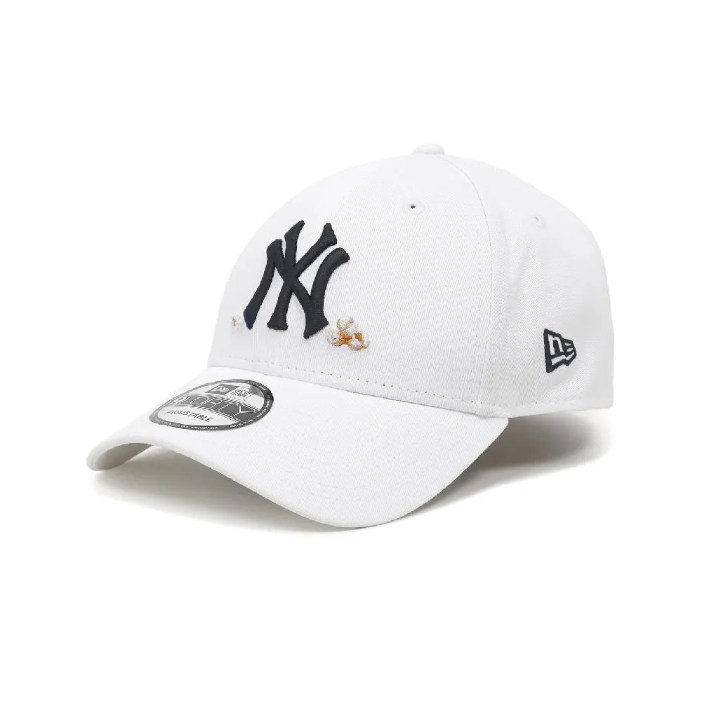 New Era 棒球帽 Party Vibe MLB 白黑 940帽型 爆米花 可調帽圍 紐約洋基 NYY 老帽 NE14148123 歷史價格詳細信息