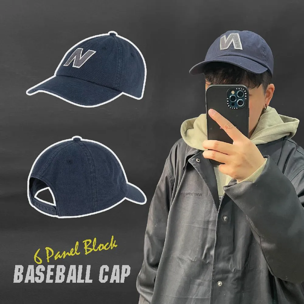 New Balance NB 6 Panel Adult One Size Blue Adjustable Classic Dad Hat Strapback 歷史價格詳細信息